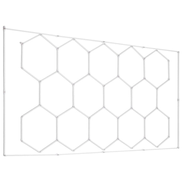 VEVOR Hexagon Garage Lights 86400LM 5 Grid Honeycomb LED Shop Ceiling Light - RnR Galore