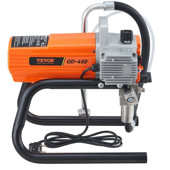 VEVOR High Pressure Airless Wall Paint Spray Gun Sprayer 600W Machine Spraying - RnR Galore