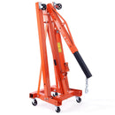 VEVOR Hydraulic Engine Hoist with Lever, 2000KG Heavy - duty Cherry Picker Shop Crane, Foldable Engine Crane and Engine Hoist leveler for Auto Repair, Motors, Weights Lifting, Loading - RnR Galore