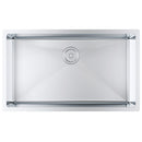 VEVOR Kitchen Sink, 304 Stainless Steel Drop - In Sinks, Undermount Single Bowl Basin with Accessories(Pack of 3), Household Dishwasher Sinks for Workstation, RV, Prep Kitchen, and Bar Sink, 32 inch - RnR Galore