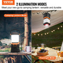 VEVOR LED Camping Lantern Battery Powered All - in - one for Exceptional Experience - RnR Galore