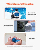 VEVOR Pool Filter Balls for Sand Filter Pump Swimming Pool 0.71 kg Reusable Blue - RnR Galore