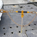 VEVOR Ratchet Chain Binder 3/8" - 1/2" Load Binders 12000 lbs w/ G80 Chains 4 Pcs - RnR Galore