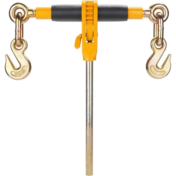 VEVOR Ratchet Chain Binder 3/8" - 1/2" Load Binders 12000 lbs w/ G80 Chains 4 Pcs - RnR Galore