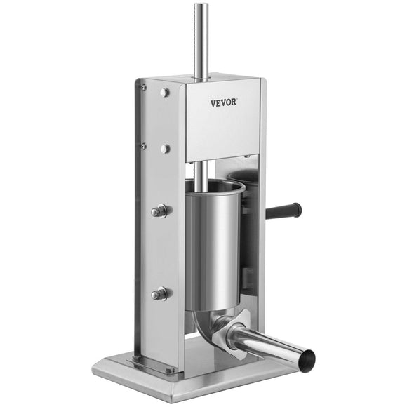 VEVOR Sausage Stuffer 5LBS/3L Capacity Homemade Sausage Maker Stainless Steel - RnR Galore