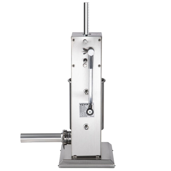 VEVOR Sausage Stuffer 5LBS/3L Capacity Homemade Sausage Maker Stainless Steel - RnR Galore