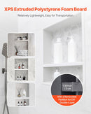 VEVOR Shower Niche 40.6 x 50.8 x 10.2 cm Recessed Wall Divider Shelf Bathroom - RnR Galore