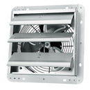 VEVOR Shutter Exhaust Fan, 254 mm High - speed 1400RPM 753 CFM, Aluminum Wall Mount Attic Fan with AC - motor, Ventilation and Cooling for Greenhouses, Garages, Sheds, Shops - RnR Galore