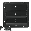 VEVOR Shutter Exhaust Fan, 305 mm /12 inch with Temperature Humidity Controller, EC - motor, 904 CFM, Variable Speed Adjustable Wall Mount Attic Fan, Ventilation and Cooling for Greenhouses, Garages, Sheds - RnR Galore