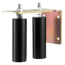 VEVOR Sliding Gate Kit 6” Rolling Hardware with L - Bracket Adjustable for Door - RnR Galore