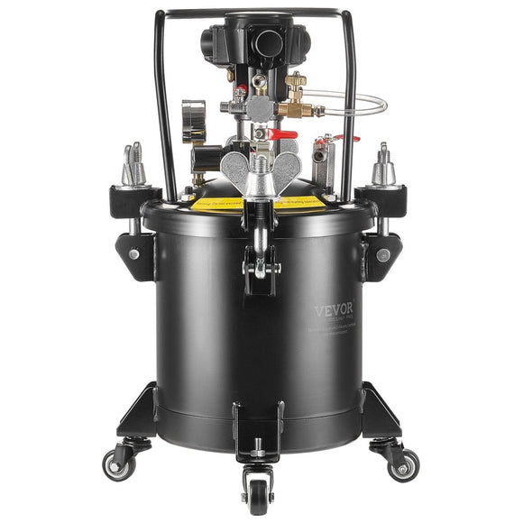 VEVOR Spray Paint Pressure Pot Tank 10 L/2.5 gal Fully Automatic Stirring 70 psi - RnR Galore