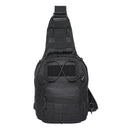VEVOR Tactical Sling Bag 10L Military Rover Shoulder Sling Backpack Black - RnR Galore