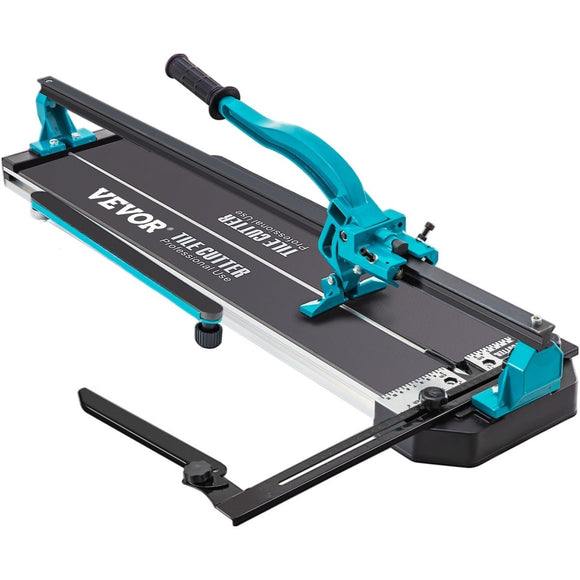 VEVOR Tile Cutter 24in Cutting Tool w/ Laser Guide Single Rail Double Brackets - RnR Galore