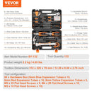 VEVOR Tool Kit 132 Piece General Household Hand Tool Set with Portable Tool Case - RnR Galore