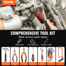 VEVOR Tool Kit 216 Piece General Household Hand Tool Set with Portable Tool Case - RnR Galore