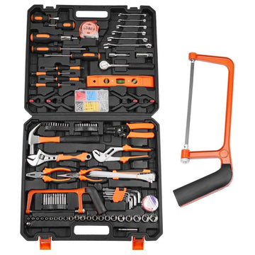 VEVOR Tool Kit 216 Piece General Household Hand Tool Set with Portable Tool Case - RnR Galore