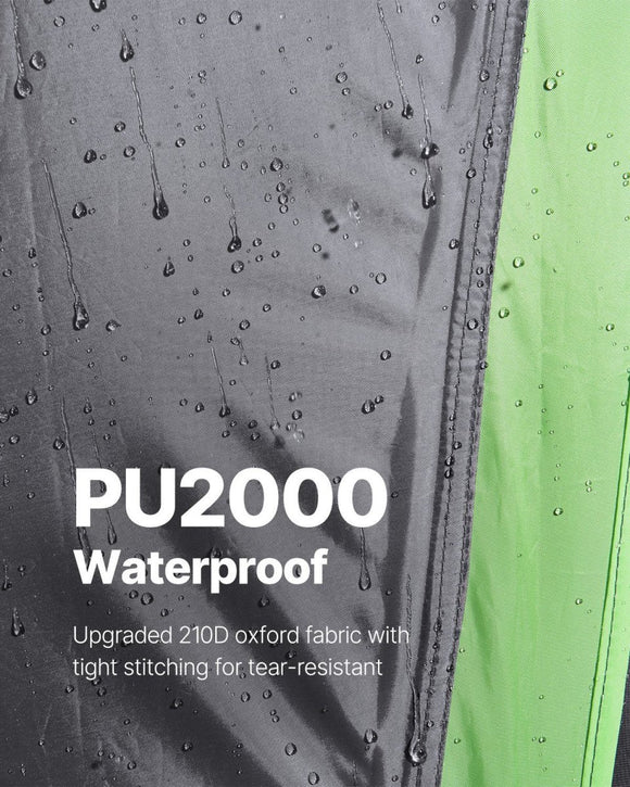 VEVOR Truck Tent 5.0 - 5.2ft Waterproof PU2000 Truck Bed Camping Tent 2 - 3 Person - RnR Galore