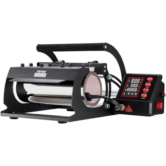 VEVOR Tumbler Heat Press Machine 11 - 30oz Mug Press Sublimation Tumblers Black - RnR Galore