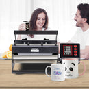 VEVOR Tumbler Heat Press Machine 11 - 30oz Mug Press Sublimation Tumblers Black - RnR Galore