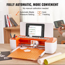 VEVOR Vinyl Cutter Machine, Bluetooth Connectivity DIY Cutting Machine, Compatible with iOS, Android, Windows and Mac, Massive Designs Included, for Creating Customized Cards, Home Decor - RnR Galore
