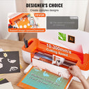 VEVOR Vinyl Cutter Machine, Bluetooth Connectivity DIY Cutting Machine, Compatible with iOS, Android, Windows and Mac, Massive Designs Included, for Creating Customized Cards, Home Decor - RnR Galore