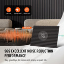 VEVOR Wood Slat Acoustic Panels 23.6 x 47.2 inch for Modern Wall Decor Black Oak - RnR Galore