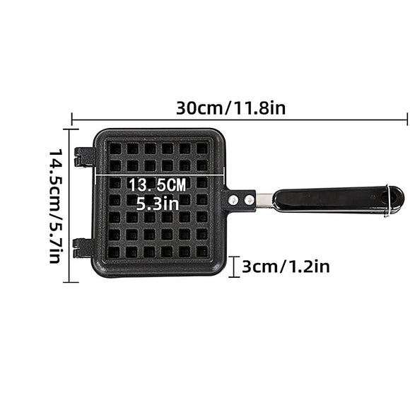 Waffle Pan Mould DIY Cake Baking Tool Lattice Muffin Mold Tray for Kitchen Oven - RnR Galore