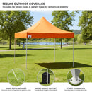 Wallaroo Gazebo Tent Marquee 3x3 PopUp Outdoor - Orange - RnR Galore