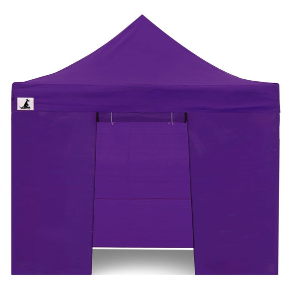 Wallaroo Gazebo Tent Marquee 3x3 PopUp Outdoor Purple - RnR Galore