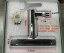 Waterfall Kitchen Tap Extender 4 Spray Modes 360 Swivel Faucet Aerator Flying Rain Nozzle High Pressure Sink Attachment Universal Fit Chrome Finish - RnR Galore