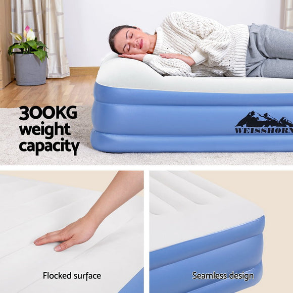 Weisshorn Air Mattress Queen Inflatable Bed 50cm Air bed - RnR Galore