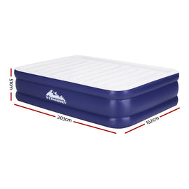 Weisshorn Air Mattress Queen Inflatable Bed Air bed 51cm - RnR Galore
