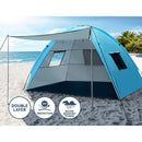 Weisshorn Camping Tent Beach Portable Hiking Sun Shade Shelter Fishing 4 Person - RnR Galore