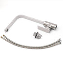 WELS Brushed Nickel Square Kitchen Sink Laundry Mixer 360º Swivel Faucet Tapware - RnR Galore
