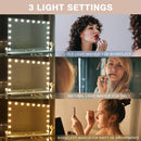 White Bluetooth Hollywood Mirror Rectangle Vanity Wall Light - RnR Galore