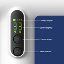 White High - Power Cordless Hair Dryer, 15600mAh USB Rechargeable Blow Dryer with Hot & Cold Air, 3 Speeds & Heat Settings - RnR Galore