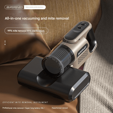 White High - Power Wireless UV Sterilization Mite Removal Vacuum Cleaner - Powerful Suction and Deep Cleaning for Home Use - RnR Galore