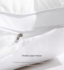 White Luxury Adjustable Bed Pillow Set (2 - Pack) - Hotel Quality Down Alternative for Ultimate Neck Support & Comfort - RnR Galore