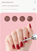 White Professional Rechargeable Nail Drill Machine - 45000RPM Portable E - File Kit for Acrylic, Gel, Polishing & Manicure - RnR Galore