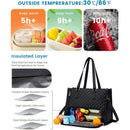 Wine red Insulated Lunch Bag and Laptop Cooler - Perfect for Keeping Food Fresh - RnR Galore