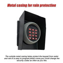 Wireless Keypad Entry For Swing And Sliding Gate with Metal Casing - RnR Galore