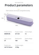 Wireless Portable Vacuum Sealing Machine - Automatic Food Sealer with LCD Display & Dual Modes(White) - RnR Galore