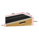 Wooden Slant Exercise Board With Adjustable Incline And Non - Slip Surface - RnR Galore