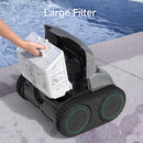 WYBOT C1 Cordless Robotic Pool Cleaner, with APP Control, Auto Vacuum Robot, Wall & Waterline Cleaning, Above Ground Inground up to 150sqm - RnR Galore
