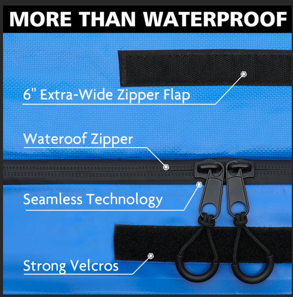X - BULL Car Roof Cargo Bag Rooftop Cargo Carrier 100% Waterproof Top Luggage Bag for All Vehicles - RnR Galore
