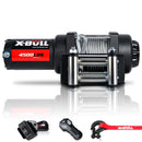 X - BULL Electric Winch 12V 4500LBS Steel Cable Wireless remote ATV UTV Boat Trailer - RnR Galore