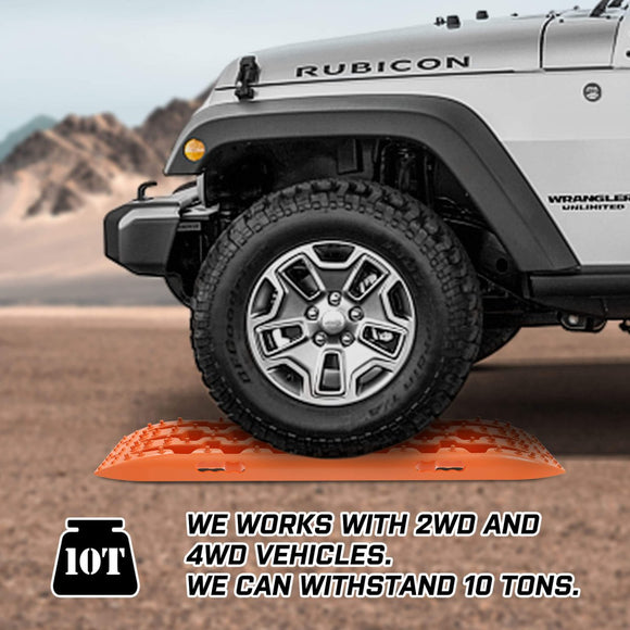 X - BULL Recovery tracks Sand 2 Pairs 4PC10T 4WD Sand / Snow / Mud Off - road Gen 3.0 - RnR Galore