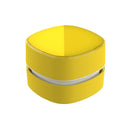 Yellow Rechargeable Cordless Mini Desktop Vacuum - Portable Handheld Cleaner for Desk, Keyboard, Crumb & Dust - RnR Galore