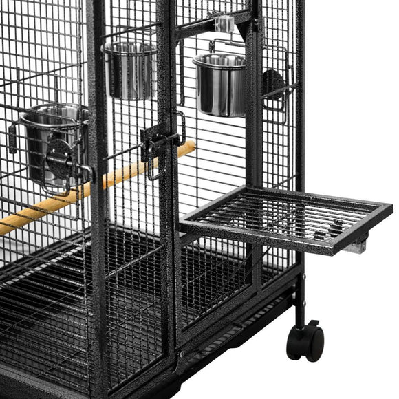 YES4PETS Bird Budgie Cage Parrot Aviary Carrier With Wheel - RnR Galore