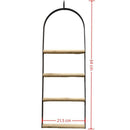 YES4PETS Bird Cage Jumbo Swing Metal Arch Frame Wood Perch Canary Pet Parrot Hanging Toy - RnR Galore